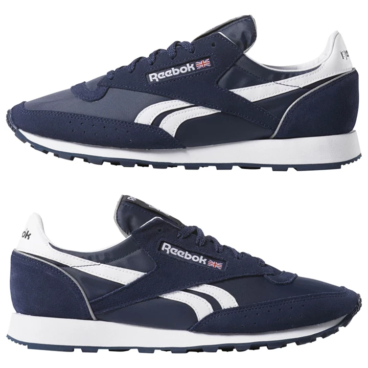 Zapatillas Reebok Classic 83 Hombre Azul Marino Blancas | 652784TDW