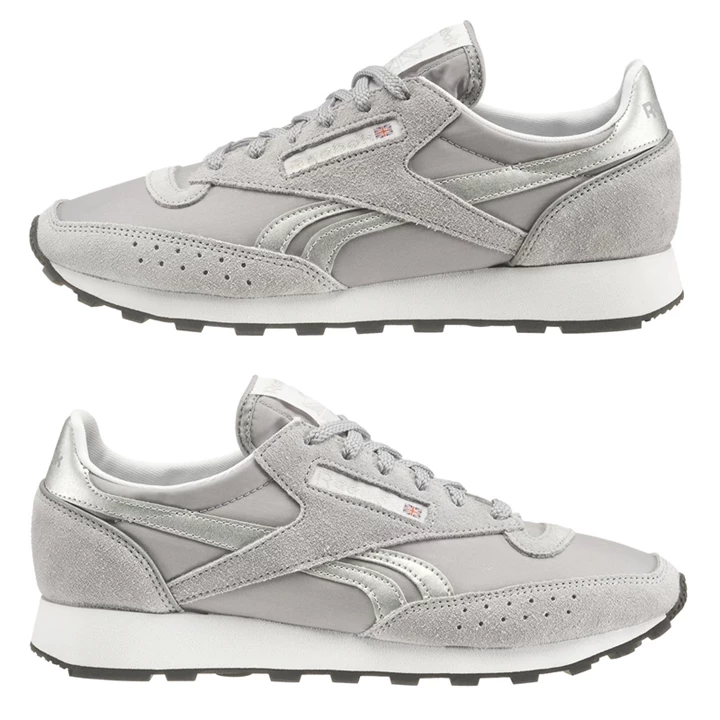 Zapatillas Reebok Classic 83 Mujer Gris Blancas Plateadas Negras | 046253NVH