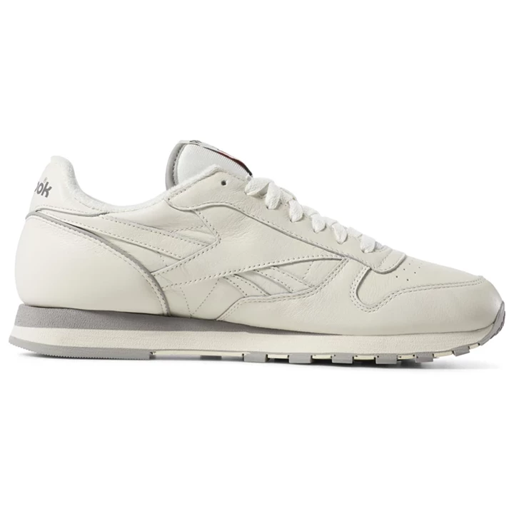 Zapatillas Reebok Classic Leather 1983 TV Hombre Blancas Gris Oscuro | 415290PGW