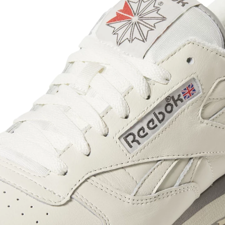 Zapatillas Reebok Classic Leather 1983 TV Hombre Blancas Gris Oscuro | 415290PGW