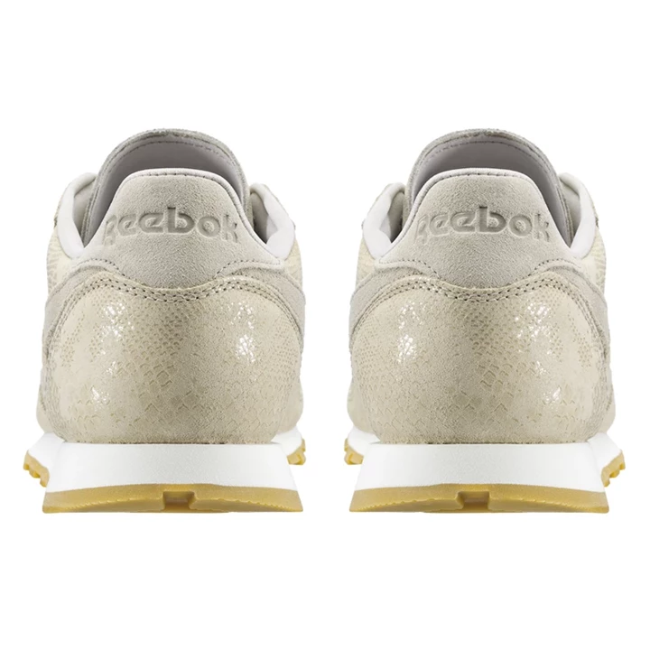 Zapatillas Reebok Classic Leather Clean Exotics Mujer Gris | 165034DGF