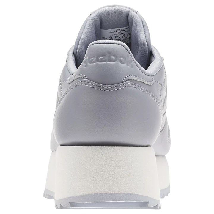 Zapatillas Reebok Classic Leather Double Mujer Gris | 647208ICK