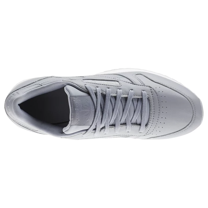 Zapatillas Reebok Classic Leather Double Mujer Gris | 647208ICK