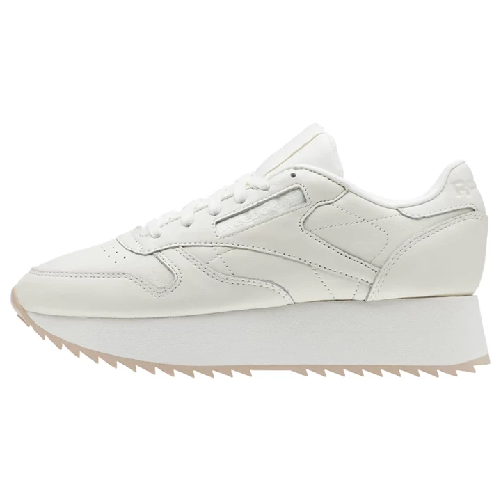 Zapatillas Reebok Classic Leather Double Mujer Beige | 734159ATC