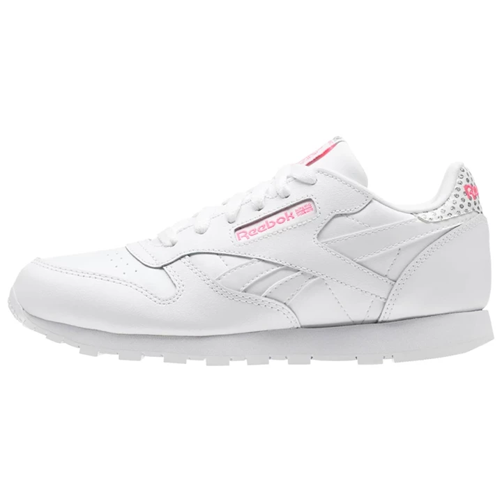 Zapatillas Reebok Classic Leather Girl Squad Pack Niños Blancas Rosas | 023895INZ