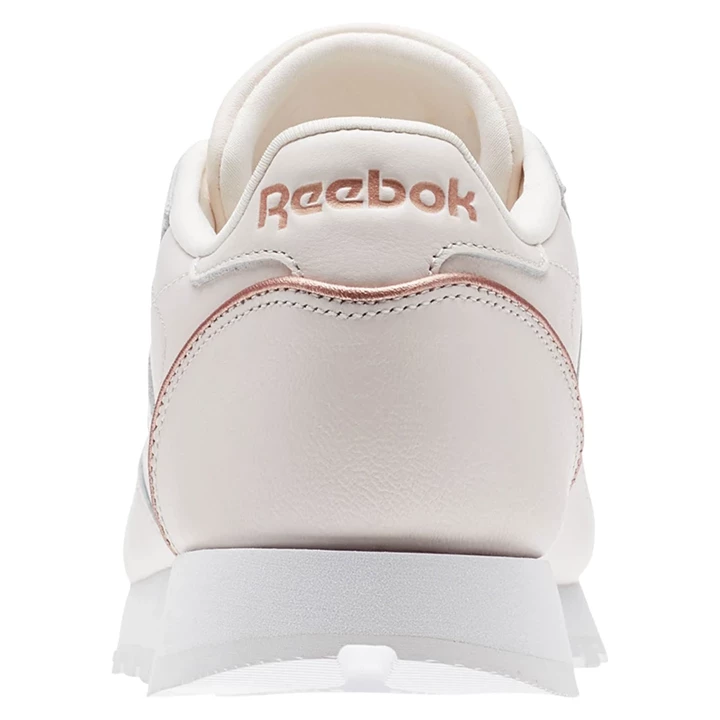 Zapatillas Reebok Classic Leather HW Mujer Rosas Doradas Blancas | 412890HSE