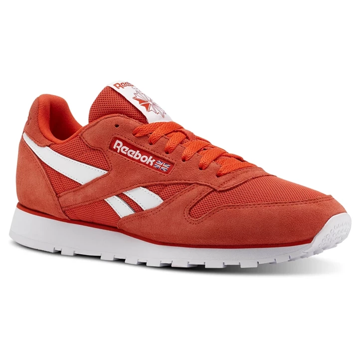 Zapatillas Reebok Classic Leather Hombre Blancas | 023948VWU