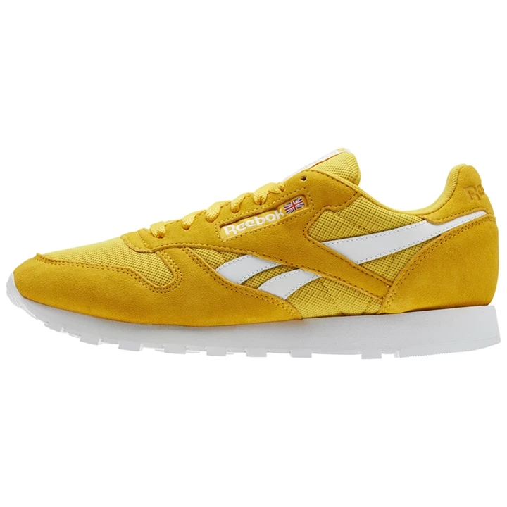 Zapatillas Reebok Classic Leather Hombre Doradas Blancas | 069481ONJ