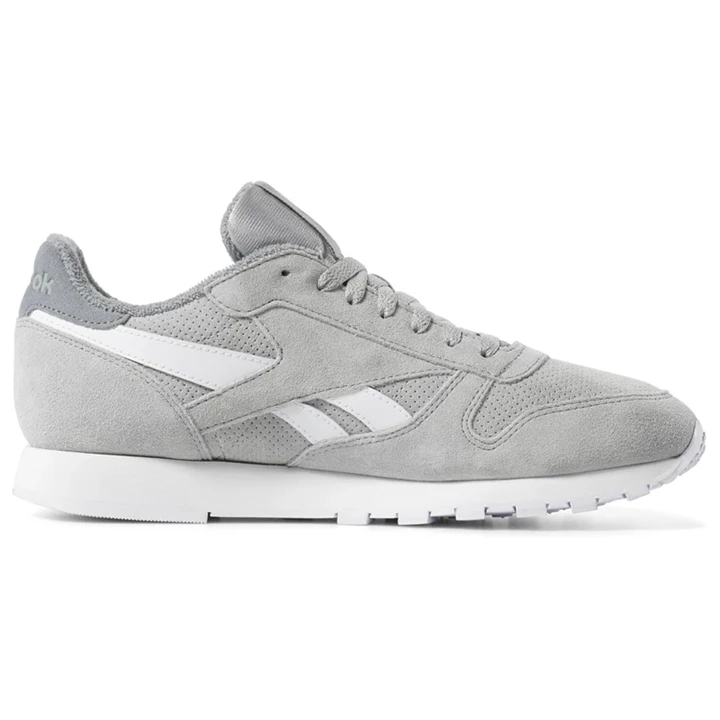 Zapatillas Reebok Classic Leather Hombre Gris | 639850MDW