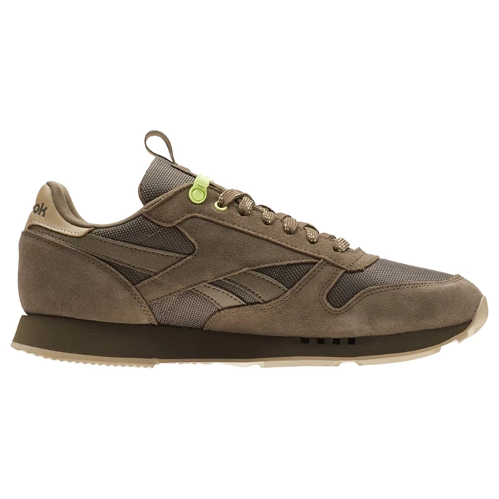 Zapatillas Reebok Classic Leather Hombre Gris Limón | 735210OZD