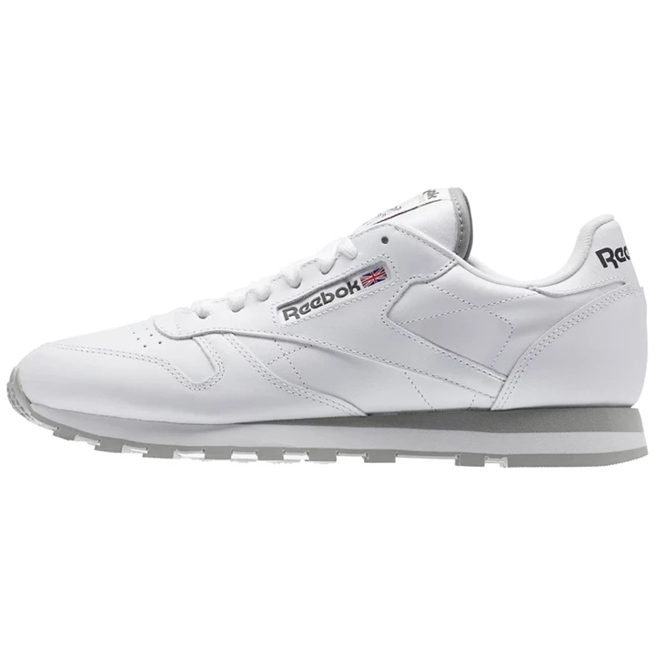 Zapatillas Reebok Classic Leather Hombre Blancas Gris | 826790FAV