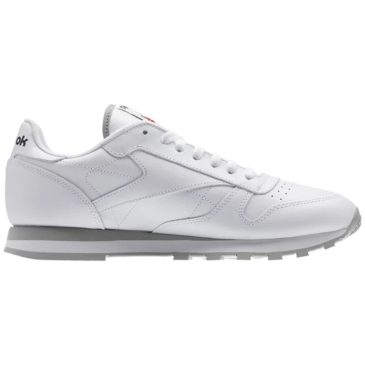 Zapatillas Reebok Classic Leather Hombre Blancas Gris | 826790FAV