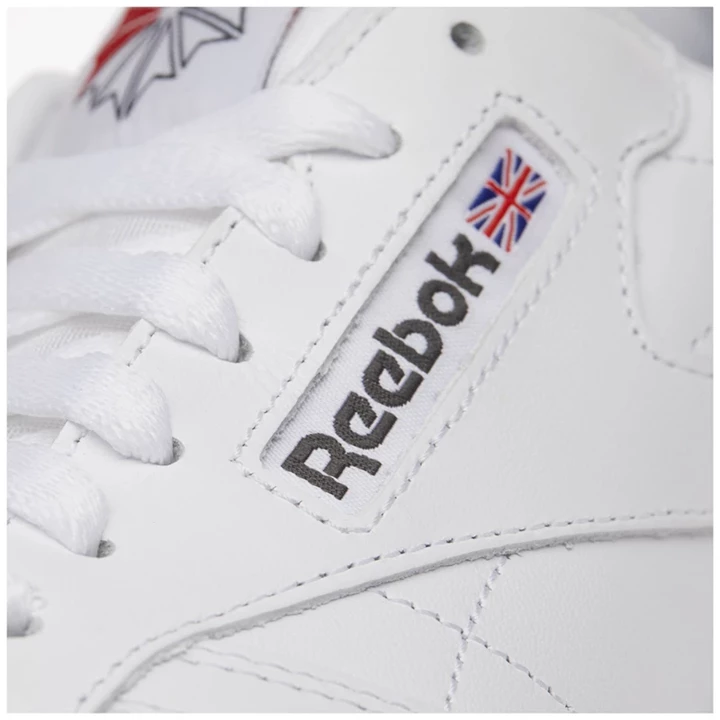 Zapatillas Reebok Classic Leather Hombre Blancas Gris | 826790FAV