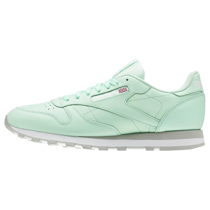 Zapatillas Reebok Classic Leather Hombre Verde Blancas Gris | 865734HXM