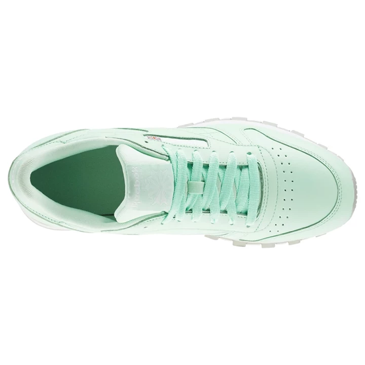 Zapatillas Reebok Classic Leather Hombre Verde Blancas Gris | 865734HXM