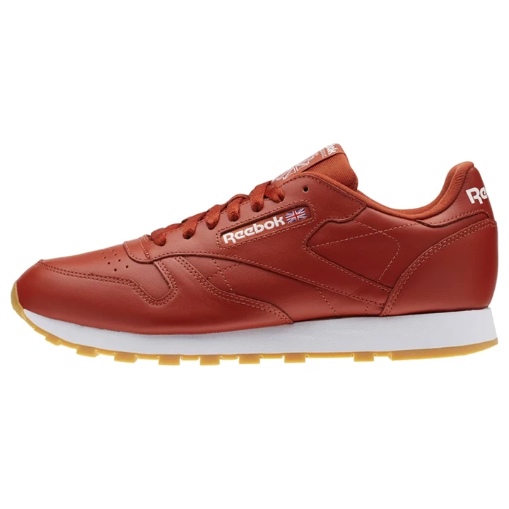 Zapatillas Reebok Classic Leather Hombre Blancas | 917603BNL