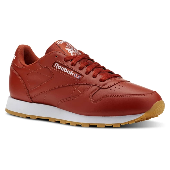 Zapatillas Reebok Classic Leather Hombre Blancas | 917603BNL