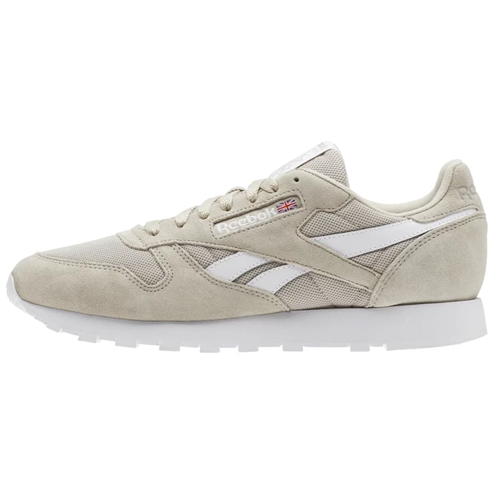 Zapatillas Reebok Classic Leather Hombre Blancas | 958276VQL