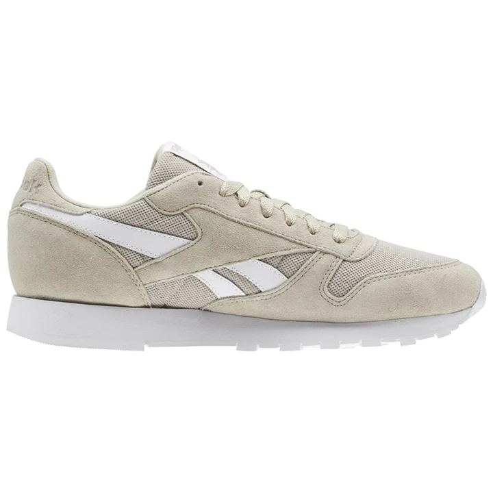 Zapatillas Reebok Classic Leather Hombre Blancas | 958276VQL