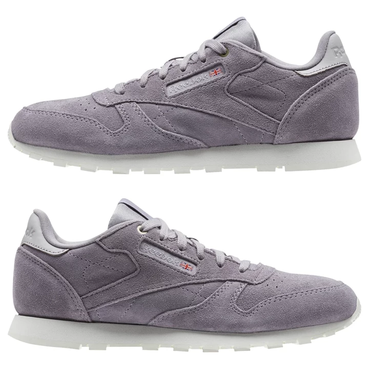 Zapatillas Reebok Classic Leather MCC Niños Moradas | 342961FWN