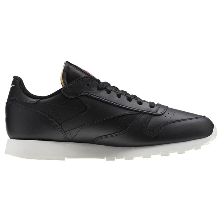 Zapatillas Reebok Classic Leather MU Hombre Negras Blancas Rojas | 739805WPU