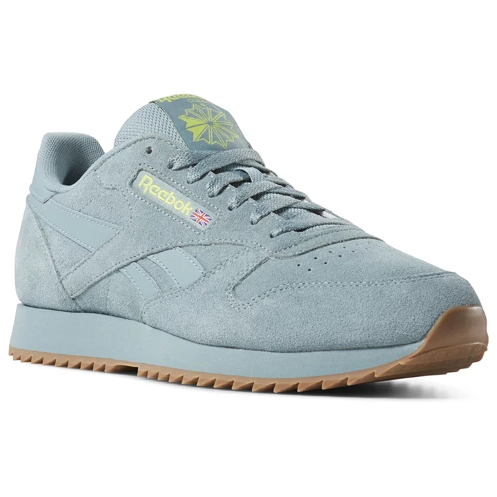 Zapatillas Reebok Classic Leather Montana Cans Hombre Turquesa Verde | 013724XOC