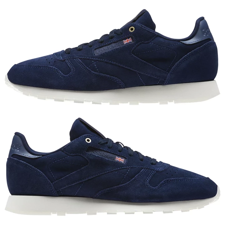 Zapatillas Reebok Classic Leather Montana Cans collaboration Mujer Azules | 249650SFH