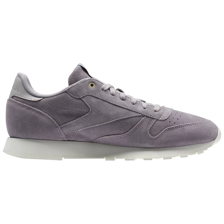 Zapatillas Reebok Classic Leather Montana Cans collaboration Mujer Moradas Blancas | 658120WHD