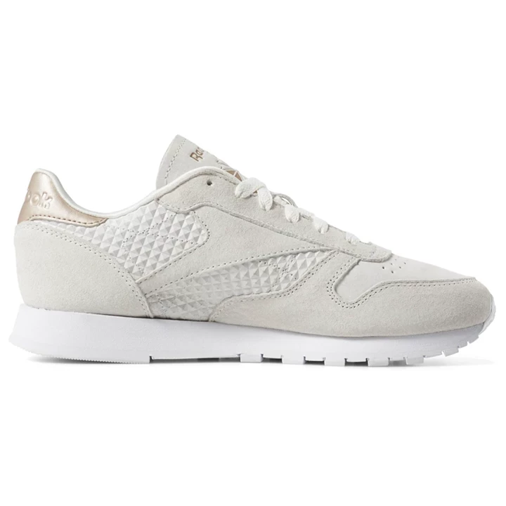 Zapatillas Reebok Classic Leather Mujer Blancas | 315648XAH