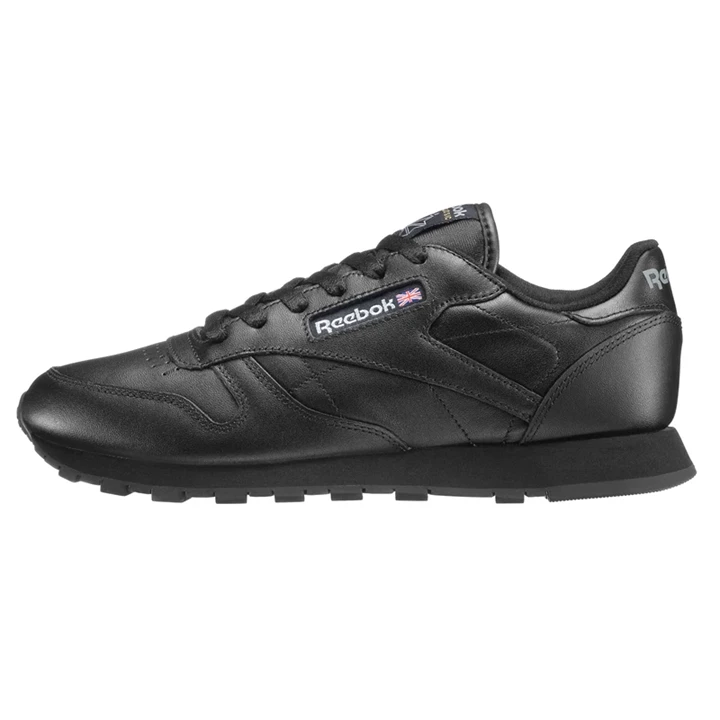 Zapatillas Reebok Classic Leather Mujer Negras | 618340GOZ