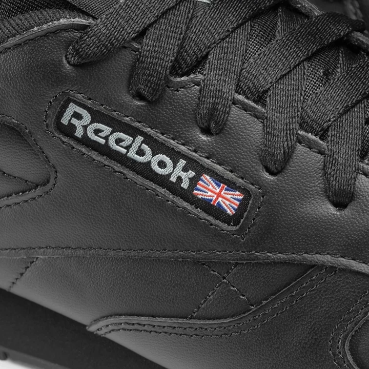 Zapatillas Reebok Classic Leather Mujer Negras | 618340GOZ