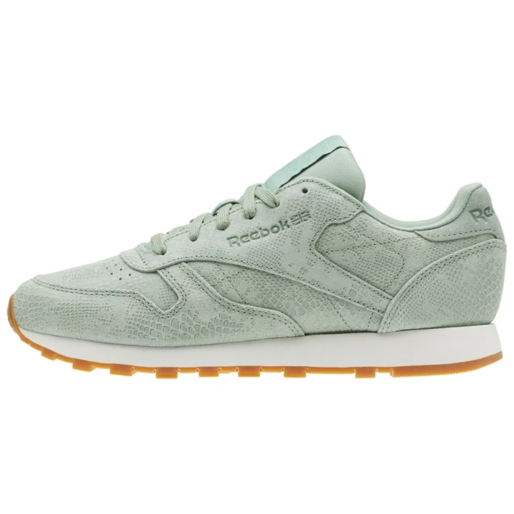 Zapatillas Reebok Classic Leather Mujer Verde | 630741APL