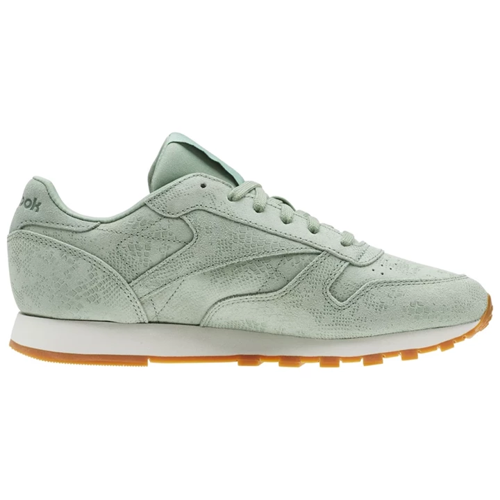 Zapatillas Reebok Classic Leather Mujer Verde | 630741APL