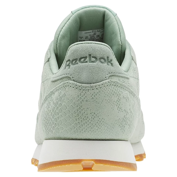 Zapatillas Reebok Classic Leather Mujer Verde | 630741APL