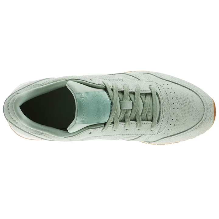 Zapatillas Reebok Classic Leather Mujer Verde | 630741APL