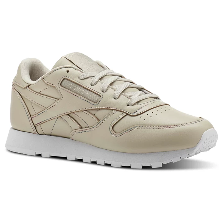 Zapatillas Reebok Classic Leather Mujer Blancas | 692037SJC