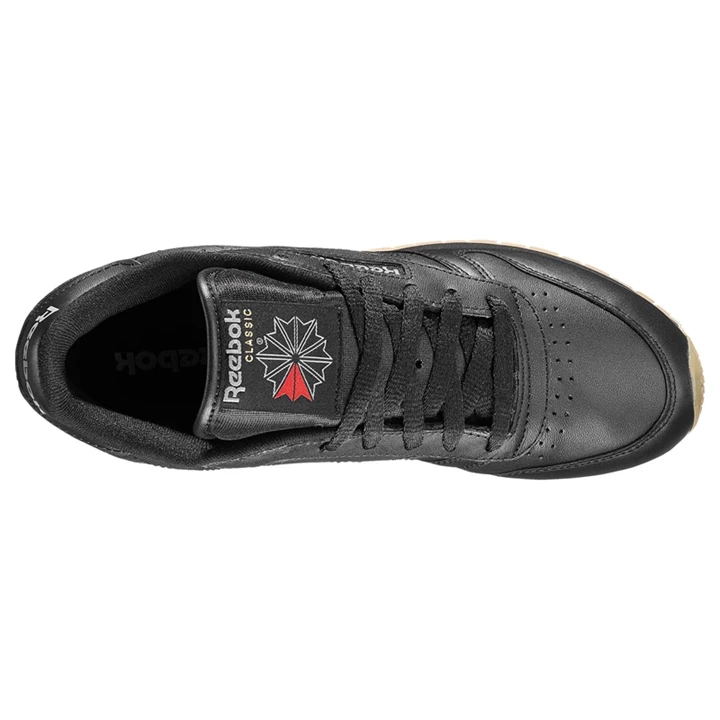 Zapatillas Reebok Classic Leather Mujer Negras | 726351AHE