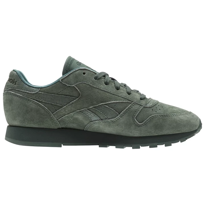 Zapatillas Reebok Classic Leather Mujer Verde | 817045EMI