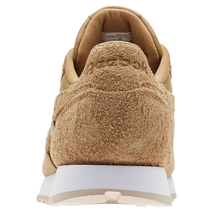 Zapatillas Reebok Classic Leather Mujer Marrones Beige Blancas | 829305IKT