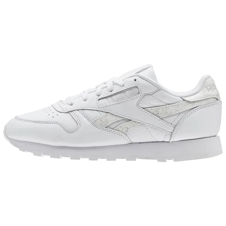 Zapatillas Reebok Classic Leather Mujer Blancas Gris | 967025AEN