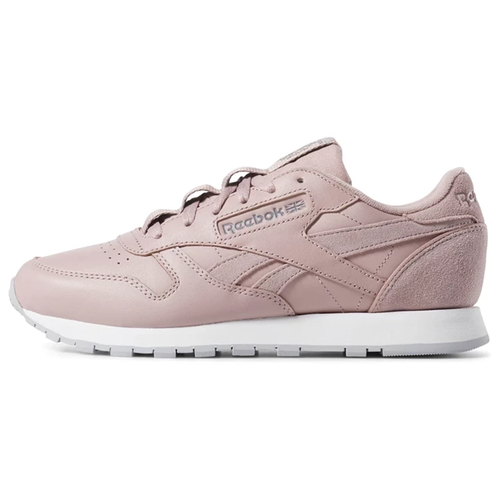 Zapatillas Reebok Classic Leather Mujer Rosas Gris Blancas | 981054NVY