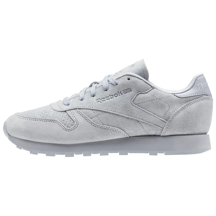 Zapatillas Reebok Classic Leather NBK Mujer Gris | 012653ZTP