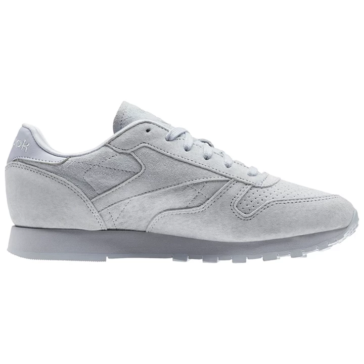 Zapatillas Reebok Classic Leather NBK Mujer Gris | 012653ZTP