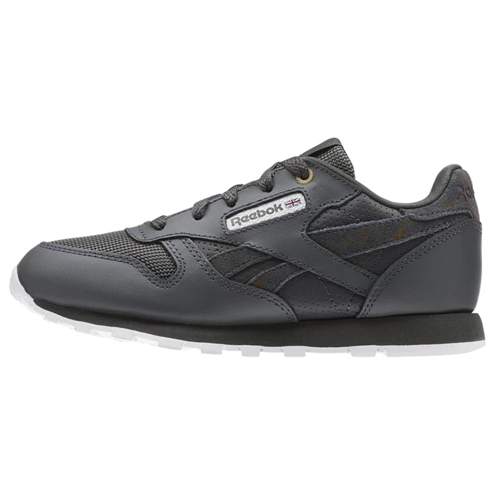 Zapatillas Reebok Classic Leather Niños Blancas | 028173HBW