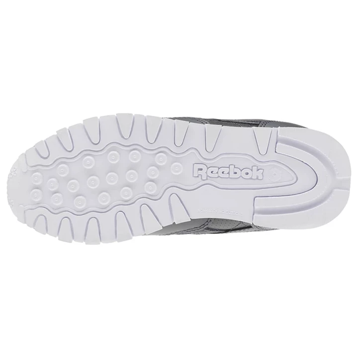 Zapatillas Reebok Classic Leather Niños Blancas | 028173HBW