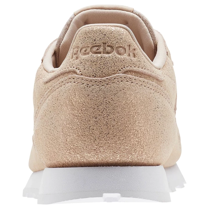 Zapatillas Reebok Classic Leather Niños Doradas Beige Blancas | 042638APQ