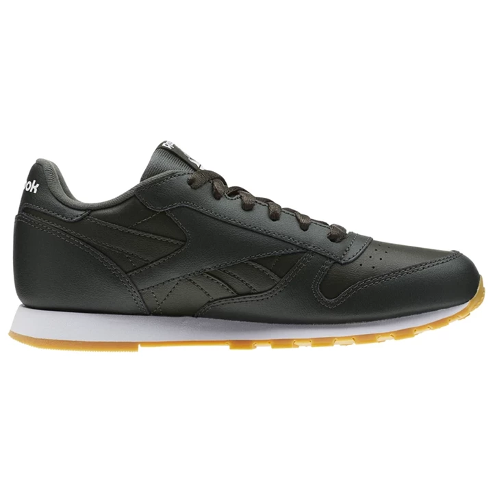 Zapatillas Reebok Classic Leather Niños Blancas | 093215ZOT