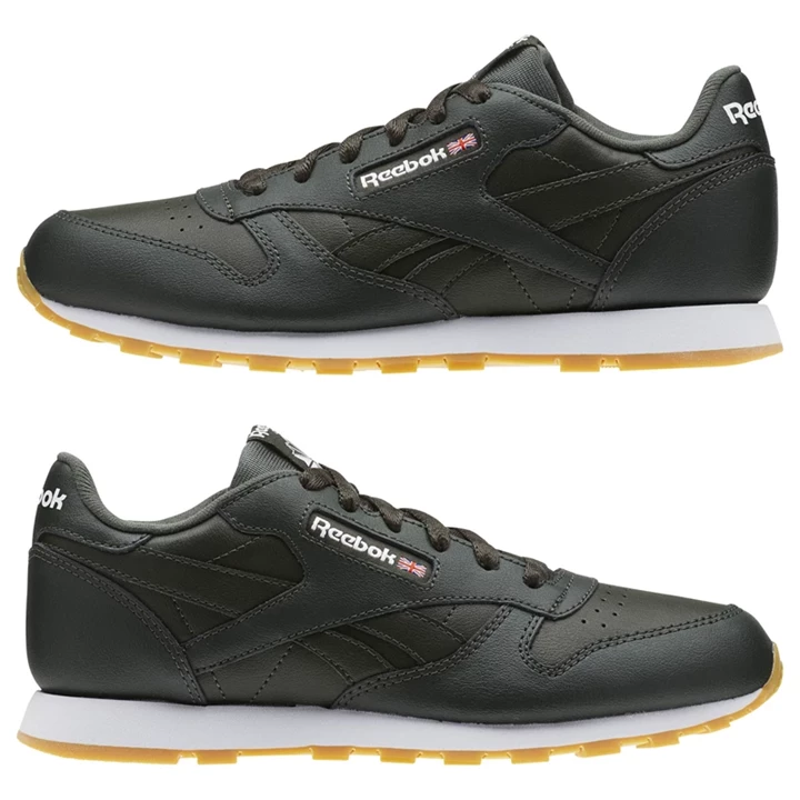 Zapatillas Reebok Classic Leather Niños Blancas | 093215ZOT