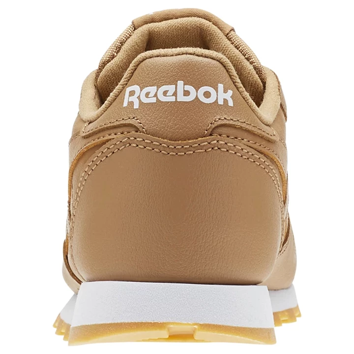 Zapatillas Reebok Classic Leather Niños Marrones Blancas | 175604RNX