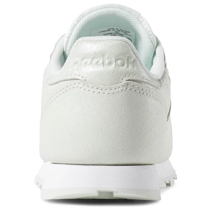 Zapatillas Reebok Classic Leather Niños Blancas | 198370JZV